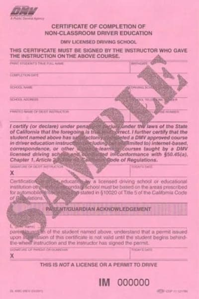 certificate copy